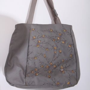 Haiku Journey Eco Tote bag in Poppy Mist Bag